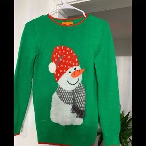 Joe Fresh snowman sweater